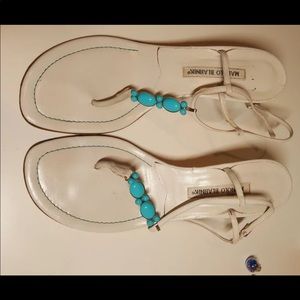 White summer Sandals